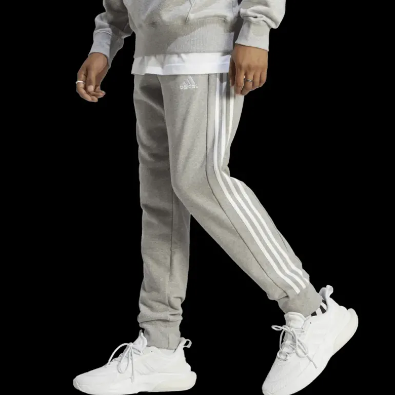 Essentials French Terry 3-Stripes Pant, joggingbyxor, herr - Fritidsbyxor - Essentials French Terry 3-Stripes Pant, joggingbyxor, herr