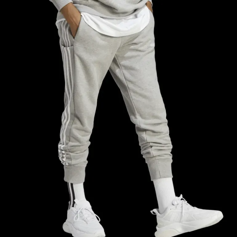 Essentials French Terry 3-Stripes Pant, joggingbyxor, herr - Fritidsbyxor - Essentials French Terry 3-Stripes Pant, joggingbyxor, herr