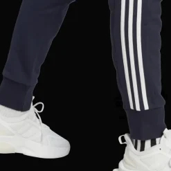 Essentials French Terry Tapered Cuff 3-Stripes Joggers, joggingbyxor, herr - T-Shirts & Pikéer - Essentials French Terry Tapered Cuff 3-Stripes Joggers, joggingbyxor, herr