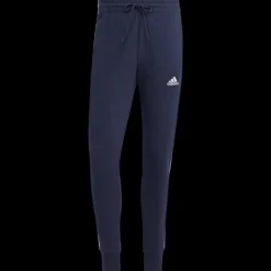 Essentials French Terry Tapered Cuff 3-Stripes Joggers, joggingbyxor, herr - T-Shirts & Pikéer - Essentials French Terry Tapered Cuff 3-Stripes Joggers, joggingbyxor, herr