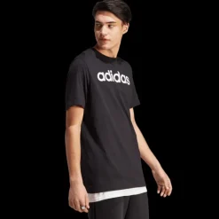 Essential Single Jersey Linear Embroided Logo T-Shirt, t-shirt herr - Fritids-T-Shirt - Essential Single Jersey Linear Embroided Logo T-Shirt, t-shirt herr