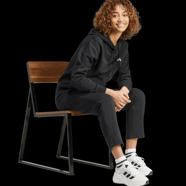 Essential Small Logo Feel Cozy Open Hem Pant, joggingbyxor, dam - Fritidsbyxor - Essential Small Logo Feel Cozy Open Hem Pant, joggingbyxor, dam