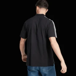 Essentials Piqué Emroidered Small Logo 3-Stripes, pikétröja, herr - T-Shirts & Pikéer - Essentials Piqué Emroidered Small Logo 3-Stripes, pikétröja, herr