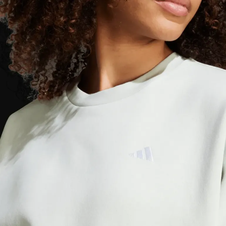 Essentials Small Logo Feel Cozy Sweatshirt, collegetröja, dam - Fritidströjor - Essentials Small Logo Feel Cozy Sweatshirt, collegetröja, dam
