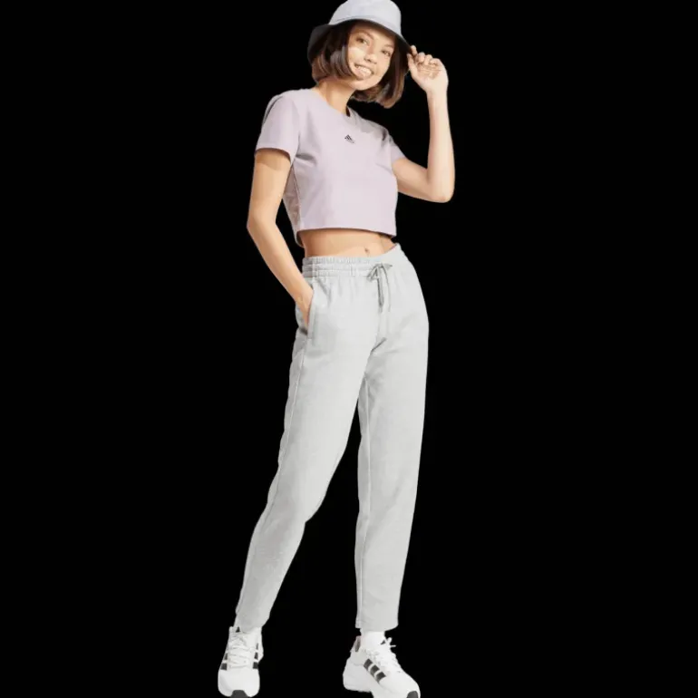 Essentials Small Logo Feel Cozy Open Hem Joggers, joggingbyxor, dam - Fritidsbyxor - Essentials Small Logo Feel Cozy Open Hem Joggers, joggingbyxor, dam