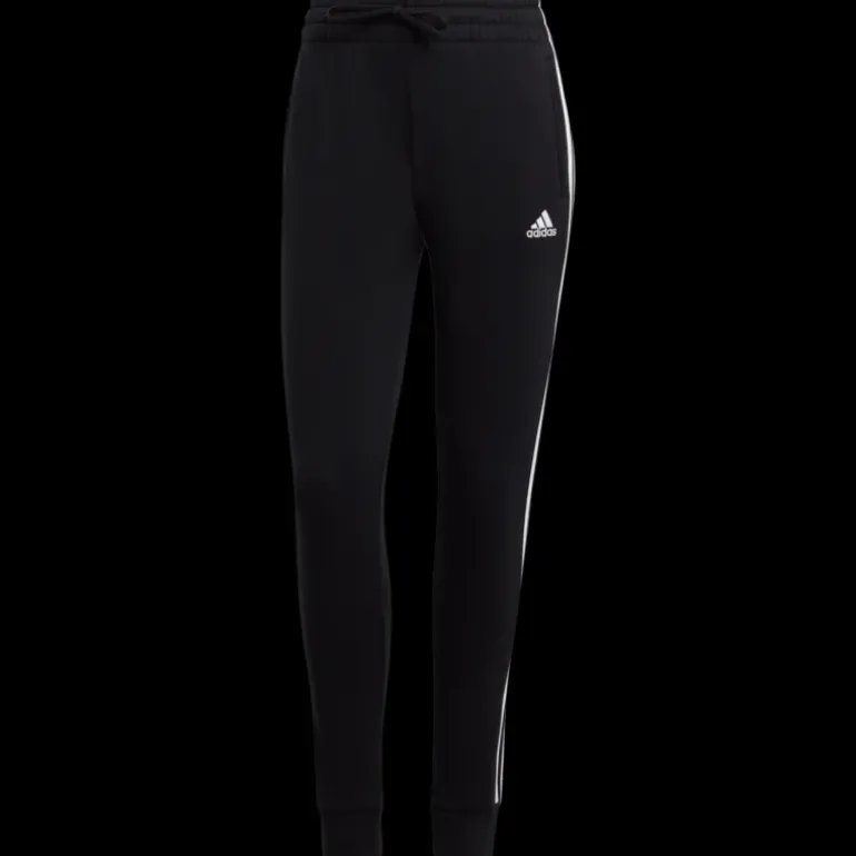Essentials 3-Stripes Fleece Joggers, joggingbyxa dam - Fritidsbyxor - Essentials 3-Stripes Fleece Joggers, joggingbyxa dam