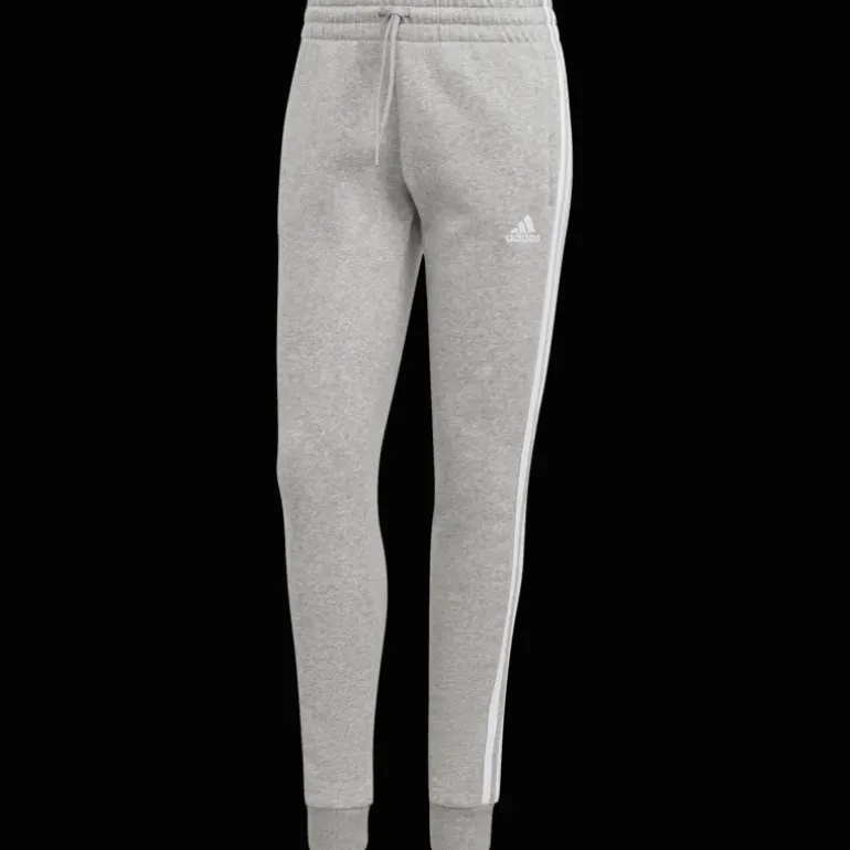 Essentials 3-Stripes Fleece Joggers, joggingbyxa dam - Fritidsbyxor - Essentials 3-Stripes Fleece Joggers, joggingbyxa dam