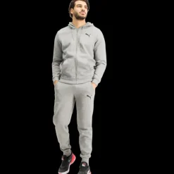 Ess Small Logo Fz Hoodie Fl - Hoodtröjor - Ess Small Logo Fz Hoodie Fl