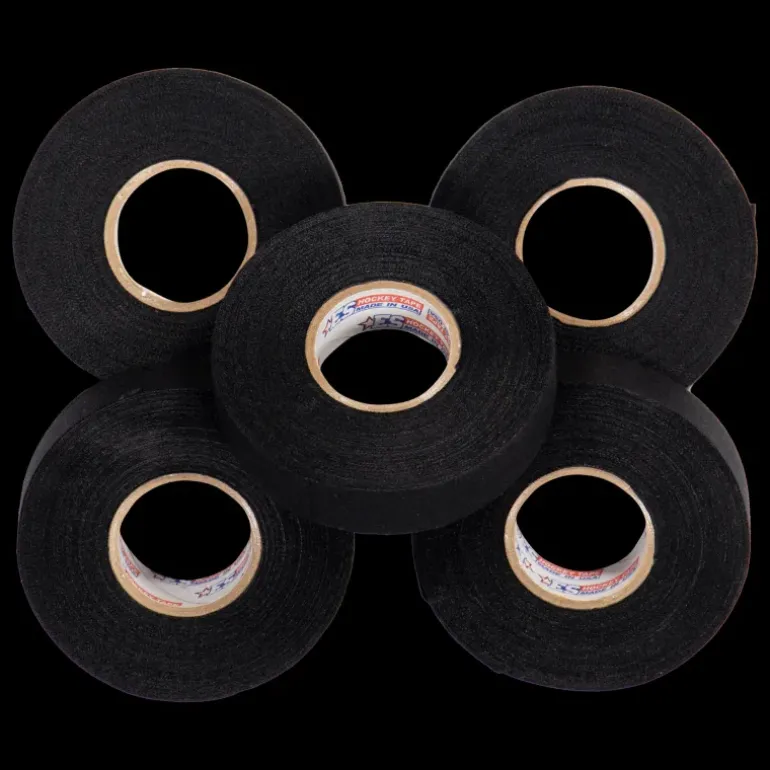 ES tape Cloth Tape 24mm x 23 m black 60 pack-21/22, hockeytejp - Hockeytejp - ES tape Cloth Tape 24mm x 23 m black 60 pack-21/22, hockeytejp