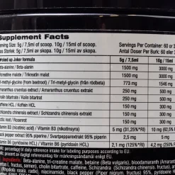 F#cked Up Joker Edition 300 g, kosttillskott - Pre-Workout - F#cked Up Joker Edition 300 g, kosttillskott