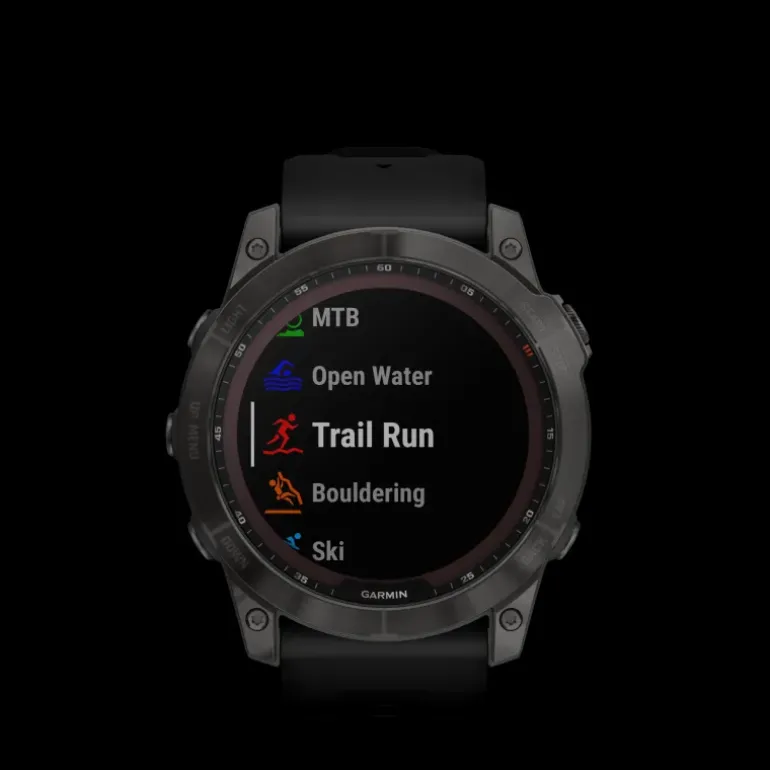 Fenix 7X,Saph/Carbon Gray/Ti w/Silcone Band, multisportklocka, unisex - Pulsklocka - Fenix 7X,Saph/Carbon Gray/Ti w/Silcone Band, multisportklocka, unisex