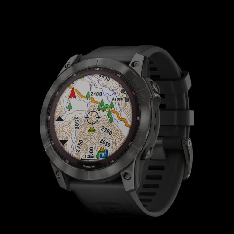 Fenix 7X,Saph/Carbon Gray/Ti w/Silcone Band, multisportklocka, unisex - Pulsklocka - Fenix 7X,Saph/Carbon Gray/Ti w/Silcone Band, multisportklocka, unisex