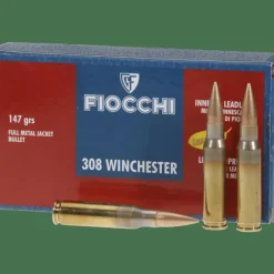 Fiocchi 308 Win 147 FMJ Helmantel, ammunition - Kula - Fiocchi 308 Win 147 FMJ Helmantel, ammunition