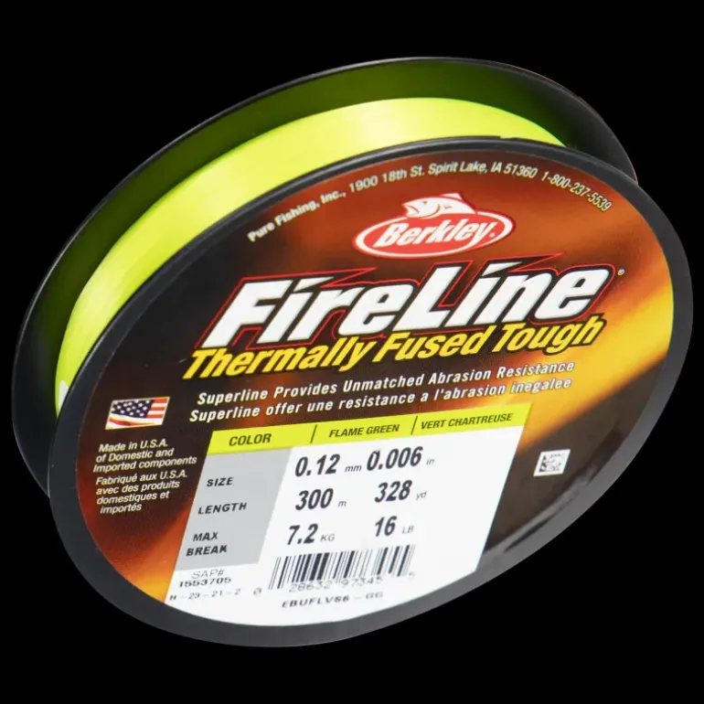 Fireline 300m Flame Green - Fiskelina- & Tafs - Fireline 300m Flame Green