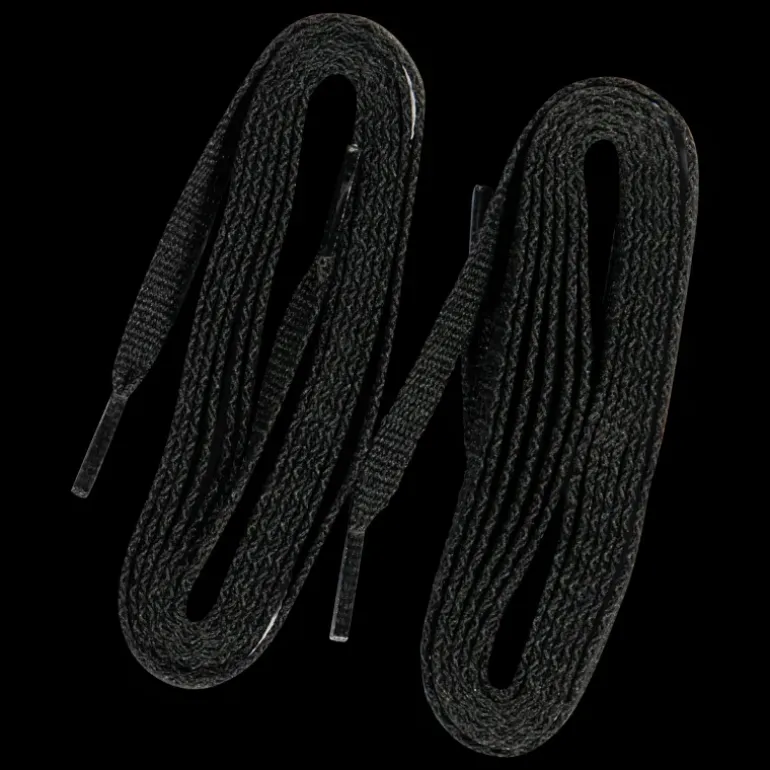 Flat 7.0 Black 137cm, skosnören - Skosnören - Flat 7.0 Black 137cm, skosnören