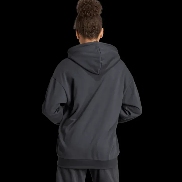 French Terry Print Hoodie, dam - Fritidströjor - French Terry Print Hoodie, dam