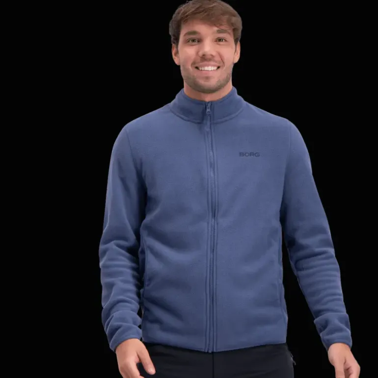 Full Zip Fleece, fleecejacka, herr - Hoodtröjor - Full Zip Fleece, fleecejacka, herr