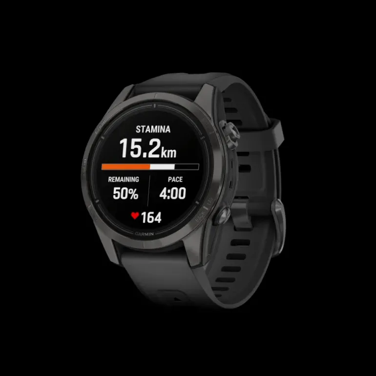 Garmin epix Pro (Gen 2) – Sapphire Edition 42mm, Carbon Gray, smartklocka med AMOLED-skärm, unisex - Pulsklocka - Garmin epix Pro (Gen 2) – Sapphire Edition 42mm, Carbon Gray, smartklocka med AMOLED-skärm, unisex