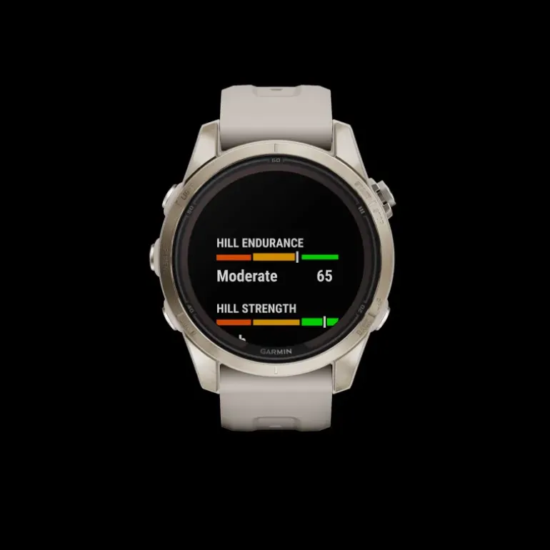 Garmin fenix 7S Pro – Sapphire Solar Edition, Soft Gold, GPS smartklocka, unisex - Pulsklocka - Garmin fenix 7S Pro – Sapphire Solar Edition, Soft Gold, GPS smartklocka, unisex