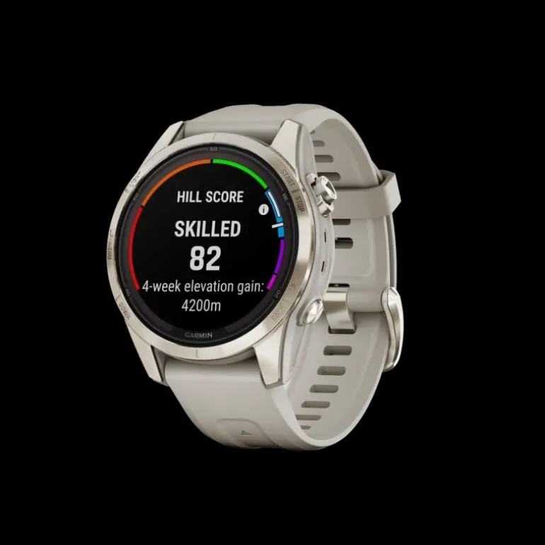 Garmin fenix 7S Pro – Sapphire Solar Edition, Soft Gold, GPS smartklocka, unisex - Pulsklocka - Garmin fenix 7S Pro – Sapphire Solar Edition, Soft Gold, GPS smartklocka, unisex