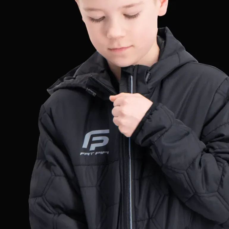 Gibson Hooded Light Padded Jacket, jacka, junior - Träningskläder - Gibson Hooded Light Padded Jacket, jacka, junior