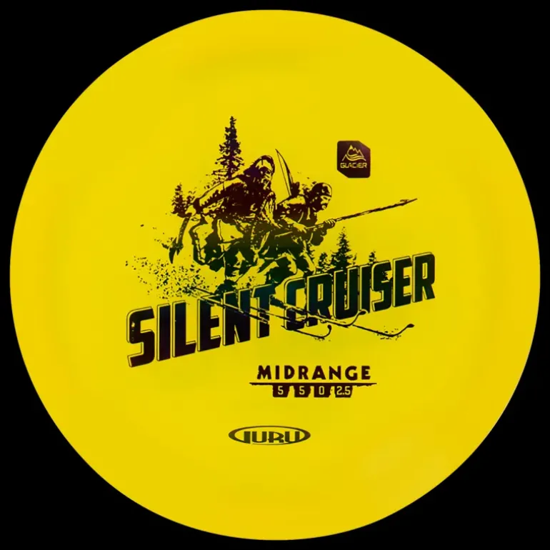 Glacier Line Midrange Silent Cruiser, 170-175g, midrange frisbee golf - Discgolf - Glacier Line Midrange Silent Cruiser, 170-175g, midrange frisbee golf