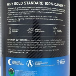 100 % Gold Standard Casein 908 g, proteinpulver - Proteiner - 100 % Gold Standard Casein 908 g, proteinpulver