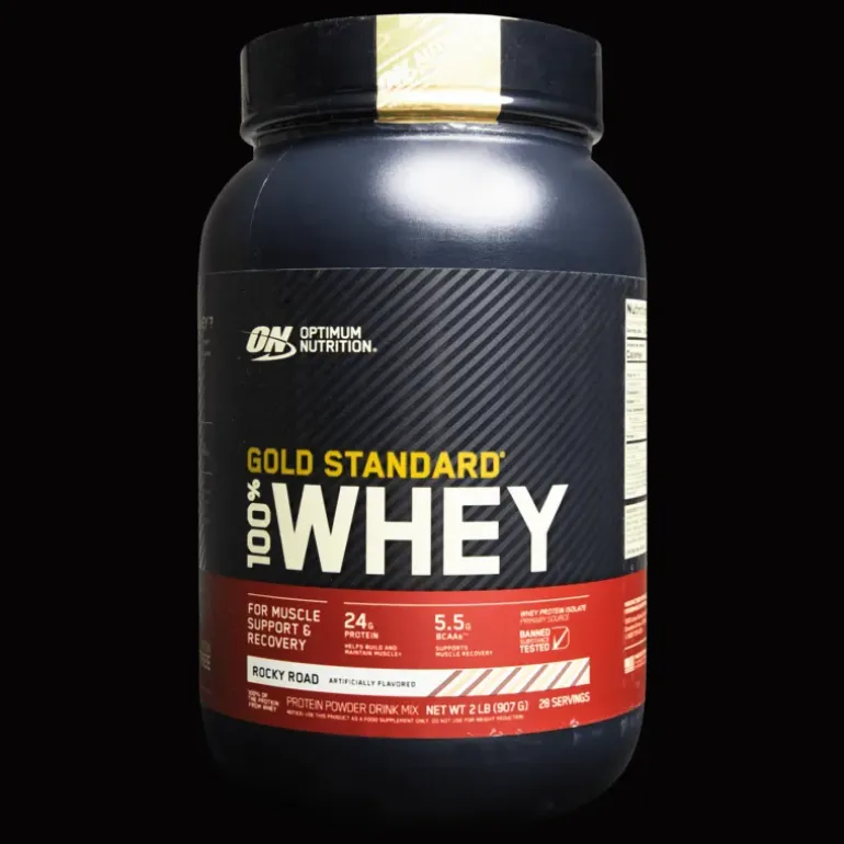100 % Gold Standard Whey Rocky Road, proteinpulver - Proteiner - 100 % Gold Standard Whey Rocky Road, proteinpulver