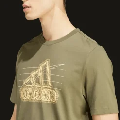 Growth Badge Graphic T-Shrit, t-shirt, herr - Fritids-T-Shirt - Growth Badge Graphic T-Shrit, t-shirt, herr