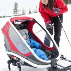Hamax Skiing kit Outback 24/25, skidset till Outback cykelvagn - Cykelvagn & Multisportvagn - Hamax Skiing kit Outback 24/25, skidset till Outback cykelvagn