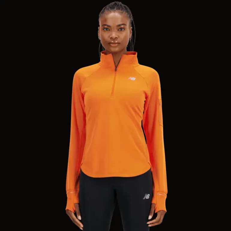Heat Grid Half Zip, träningströja, dam - Träningströjor - Heat Grid Half Zip, träningströja, dam