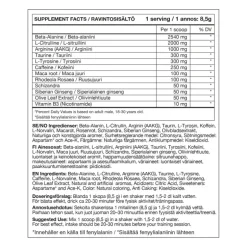 Hemocharged (Citrus (340g), pre-workout-pulver - Pre-Workout - Hemocharged (Citrus (340g), pre-workout-pulver