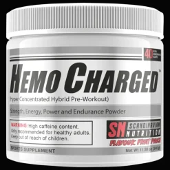 Hemocharged (Fruit Punch (340g), pre-workout-pulver - Pre-Workout - Hemocharged (Fruit Punch (340g), pre-workout-pulver