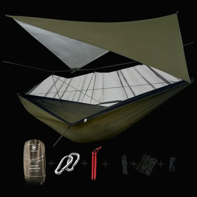 Hiking hammock with tarp, hängkoj - Hammock - Hiking hammock with tarp, hängkoj