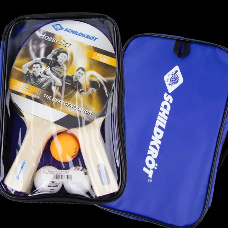 Hobby Set 4- Player 2-star, bordtennisset - Bordtennisracketar - Hobby Set 4- Player 2-star, bordtennisset