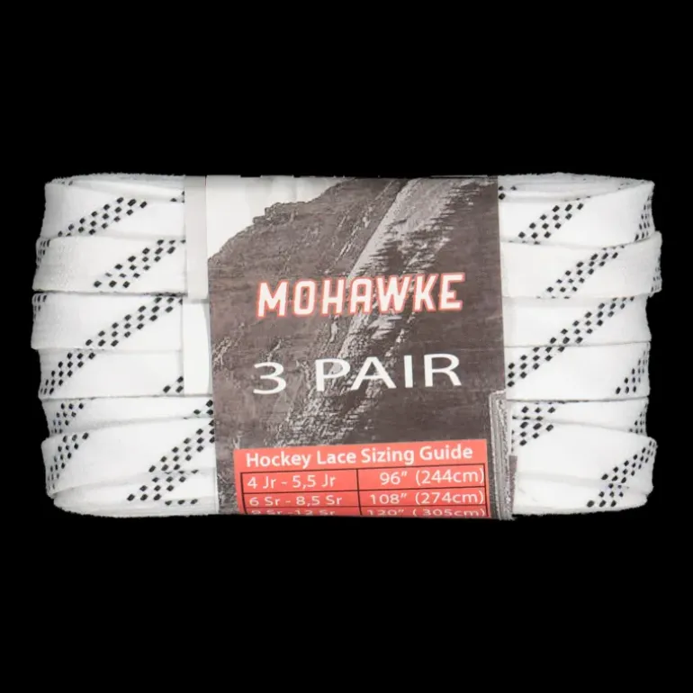 Hockey Laces White, Waxed 3 Pack 23/24, waxed 3 pack - Tillbehör Hockey - Hockey Laces White, Waxed 3 Pack 23/24, waxed 3 pack