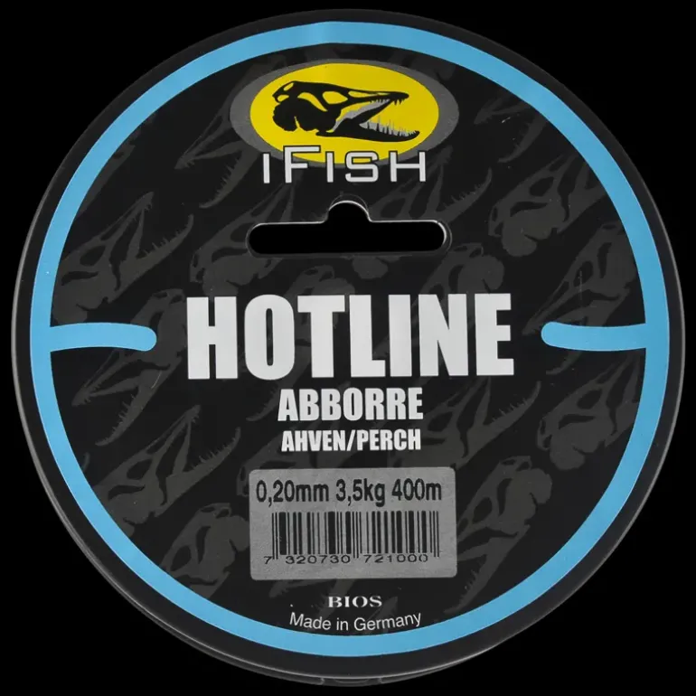 Hot Line, Abborre 400m 0,20mm - Fiskelina- & Tafs - Hot Line, Abborre 400m 0,20mm