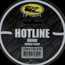 Hot Line, Öring 350m 0,25mm - Fiskelina- & Tafs - Hot Line, Öring 350m 0,25mm