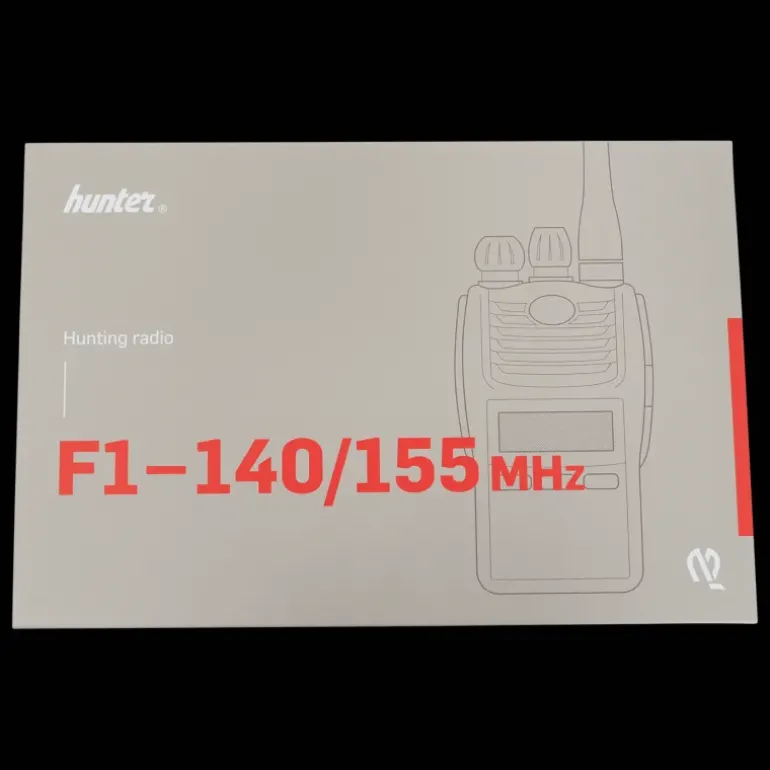 Hunter F1 140/155 Sv/No, jaktradio - Radio - Hunter F1 140/155 Sv/No, jaktradio