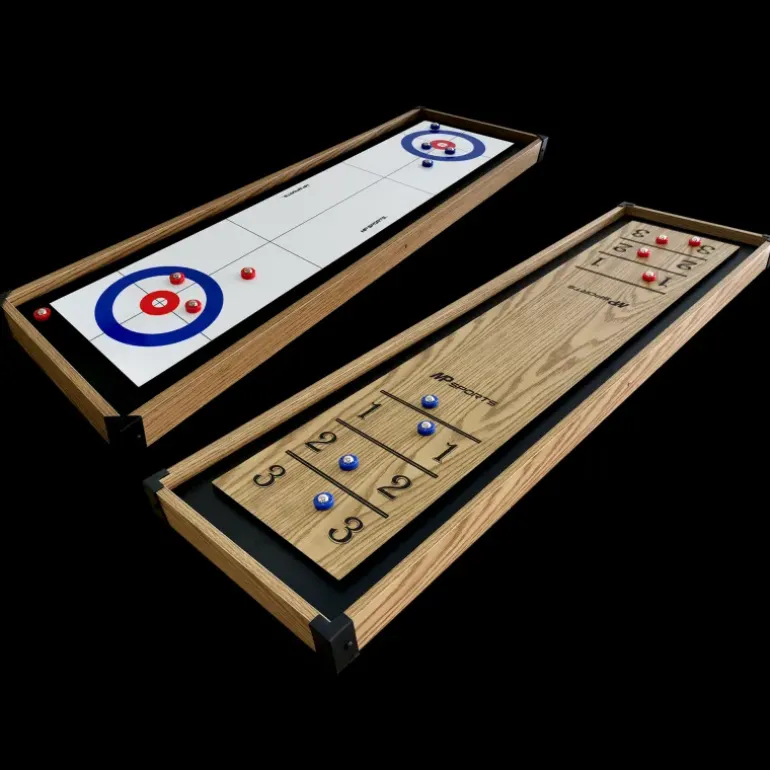 2in1 Curling/shuffleborad - Leksaker & Spel - 2in1 Curling/shuffleborad