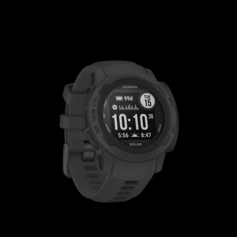 Instinct 2S, Solar, Graphite, multisportklocka, unisex - Pulsklocka - Instinct 2S, Solar, Graphite, multisportklocka, unisex