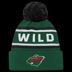 Jacquared Cuffed Knit Pom, mössa, junior - NHL-Produkter - Jacquared Cuffed Knit Pom, mössa, junior