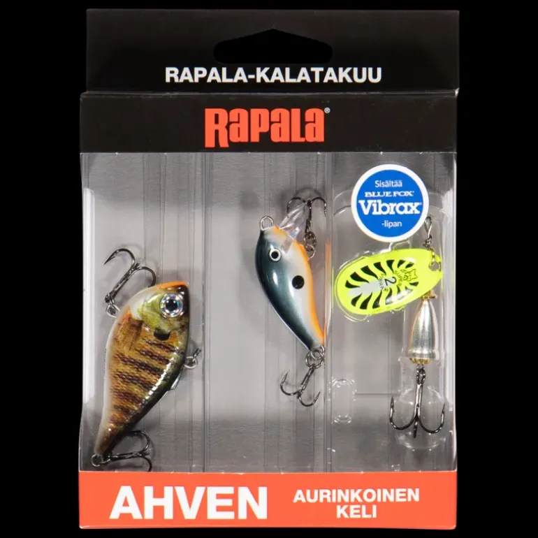 Kalatakuu Ahven Aurinkoinen -viehesarja, fiskesluk - Dragset - Kalatakuu Ahven Aurinkoinen -viehesarja, fiskesluk
