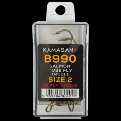 Kamasan B990-2 Salmon Tube Flies, rörkrok - Diverse Fiskeutrustning - Kamasan B990-2 Salmon Tube Flies, rörkrok