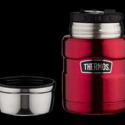 King Vakuum Food Jar 470 Ml Red, mattermos - Termos - King Vakuum Food Jar 470 Ml Red, mattermos