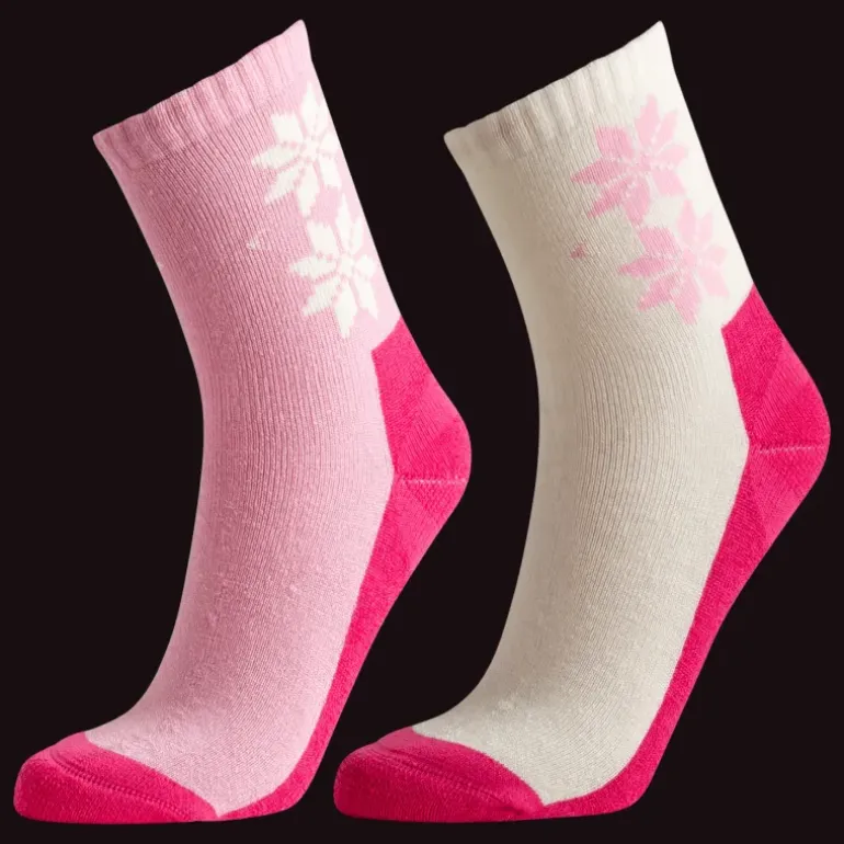 KT Wool Sock 2 PK, strumpor, junior - Bomullsstrumpor - KT Wool Sock 2 PK, strumpor, junior