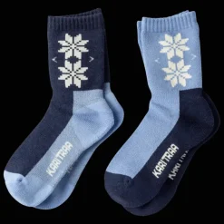 KT Wool Sock 2 PK, strumpor, junior - Bomullsstrumpor - KT Wool Sock 2 PK, strumpor, junior