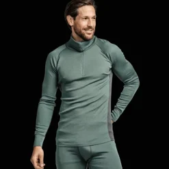 Laajias Merino Wool Polo Zip, ulltröja, herr - Överdelar Ull Herr - Laajias Merino Wool Polo Zip, ulltröja, herr