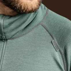 Laajias Merino Wool Polo Zip, ulltröja, herr - Överdelar Ull Herr - Laajias Merino Wool Polo Zip, ulltröja, herr