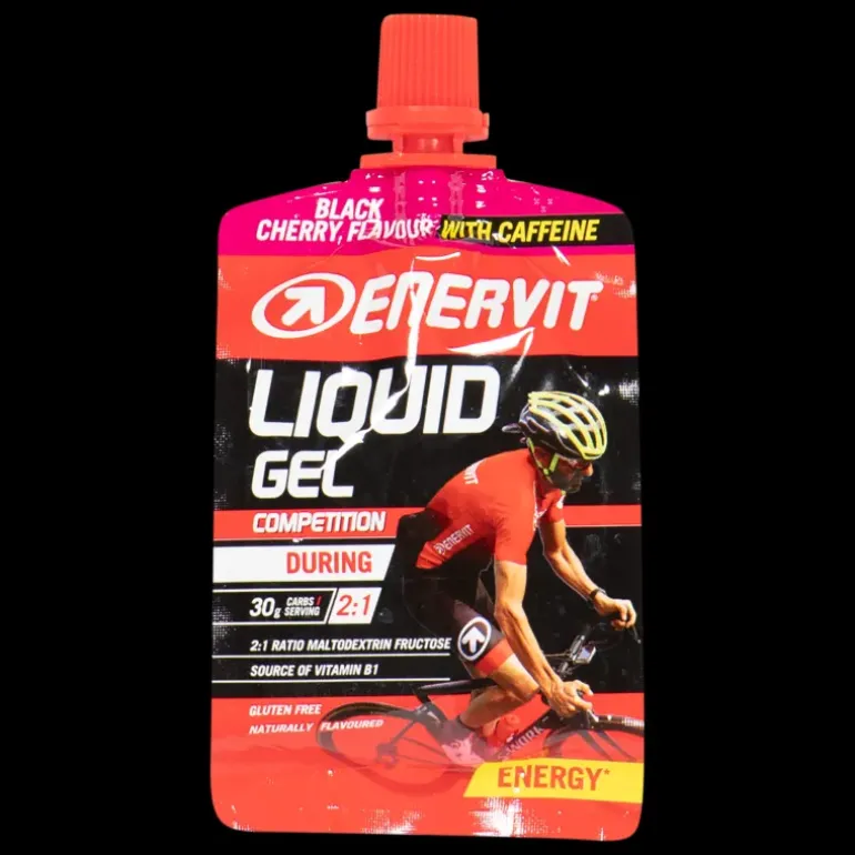 Liquid Gel Black Cherry with caffeine, energigel - Gels - Liquid Gel Black Cherry with caffeine, energigel